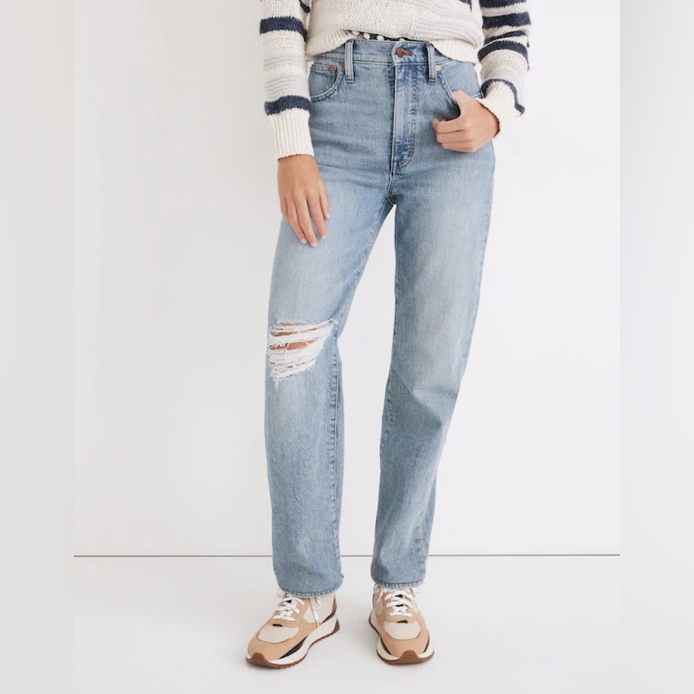 Classic Light Blue Women's Jeans perfect vintage straight jean